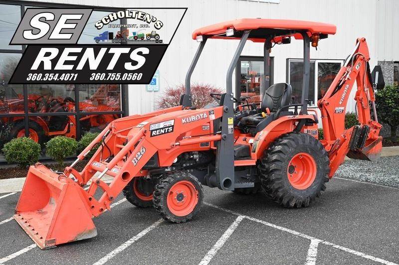 2020 Kubota B26 Backhoe For Lease/Rent Burlington, WA Rental40783