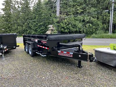 Midsota HVHD-14 Bumper-pull Dump Trailer
