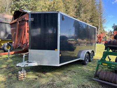 ALCOM 16x84 Tandem Axle Aluminum Enclosed Cargo Trailer