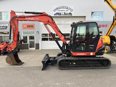 Kubota KX080-4S2 Excavator