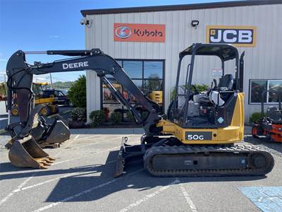 John Deere 50G Mini Excavator