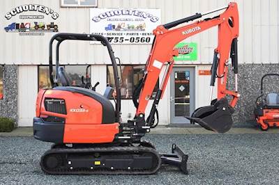 Kubota KX033-4 Mini Excavator
