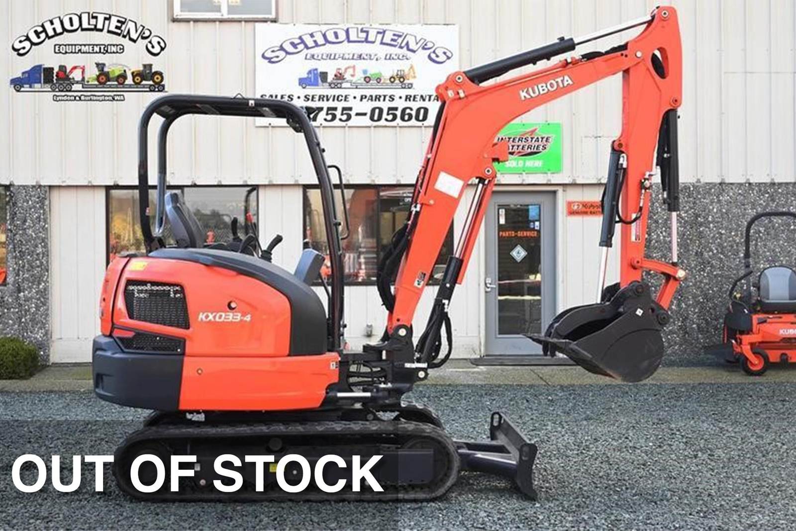 2023 Kubota KX0334 Mini Excavator For Sale Lynden, WA SKP3016