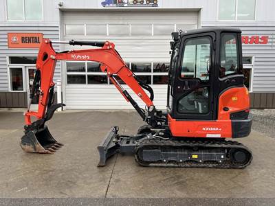 Kubota KX033-4 Mini Excavator