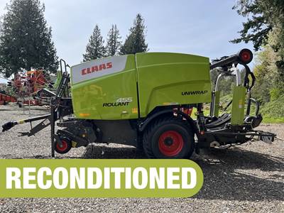Claas ROLLANT 455 UNIWRAP Round Hay Baler