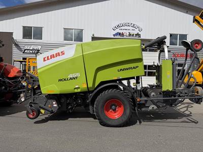 Claas ROLLANT 455 UNIWRAP Round Hay Baler
