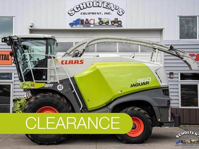 Claas JAGUAR 860 Self-Propelled Forage Harvester
