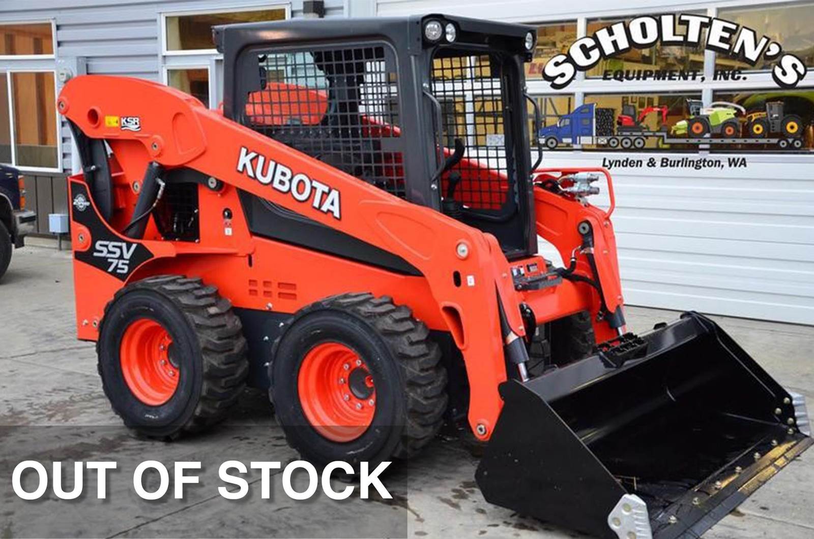 2023 Kubota SSV75 Skid Steer For Sale Lynden, WA SKP3063
