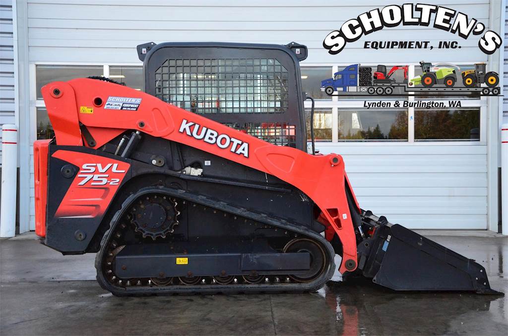 2015 Kubota SVL752 Skid Steer For Sale, 369 Hours Lynden, WA 44670