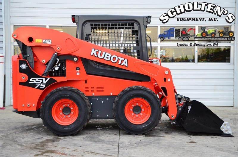 2016 Kubota SVL752 Forestry Mulcher For Sale, 105 Hours Lynden, WA 44784
