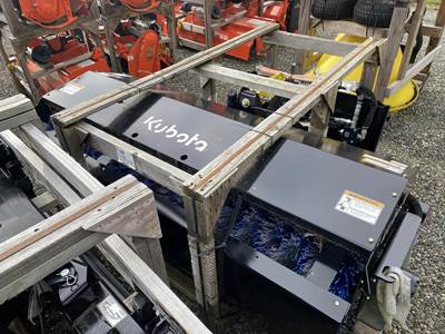 Land Pride AB72 Sweeper Attachment