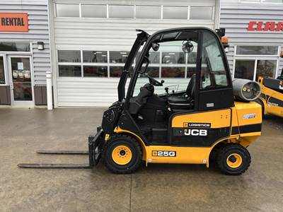 JCB 25G Telehandler - 5512lb Capacity, 14ft Lift Height, 7ft Reach