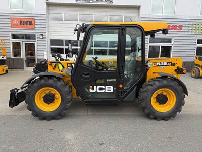 JCB 525-60 AGRI PLUS Telehandler - 5500lb Capacity, 20ft Lift Height
