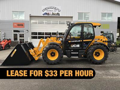 JCB 542-70 AGRI PLUS Telehandler - 9000lb Capacity, 22ft Lift Height