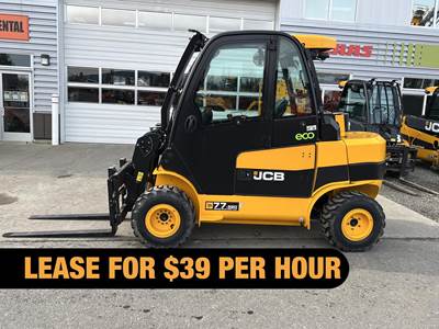 JCB 77-52D Telehandler - 7700lb Capacity, 14ft Lift Height