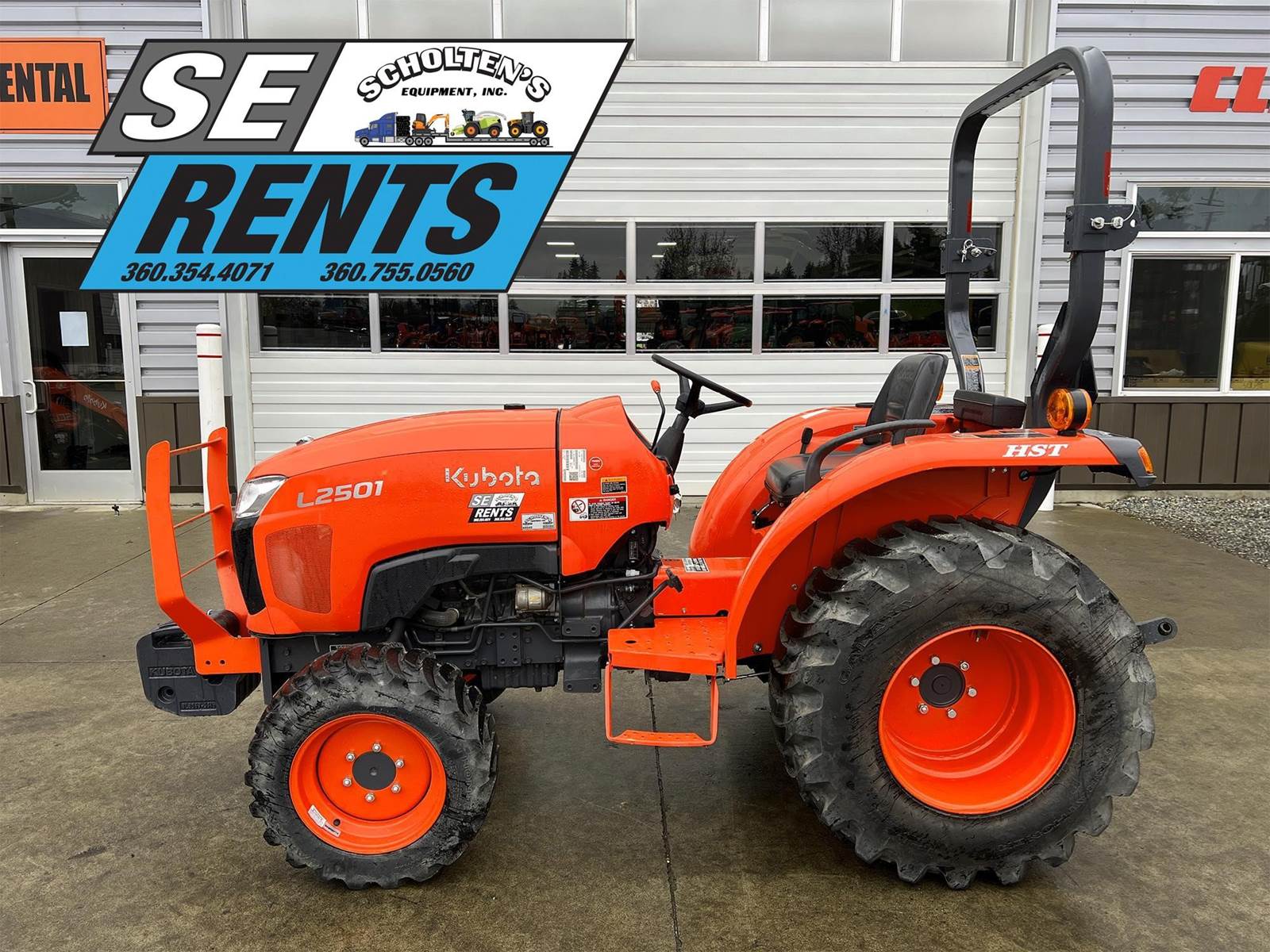 2021 Kubota L2501HST Tractor For Lease/Rent Lynden, WA Rental60045