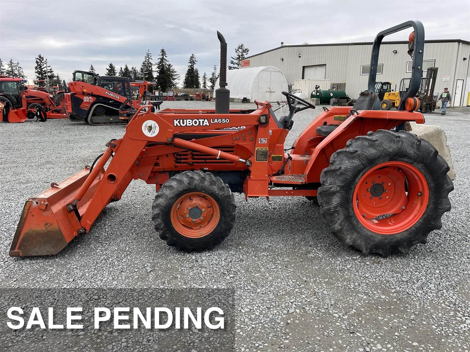 1989 Kubota L2850 Tractor For Sale, 1,944 Hours Burlington, WA
