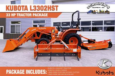 Kubota L3302 Tractor