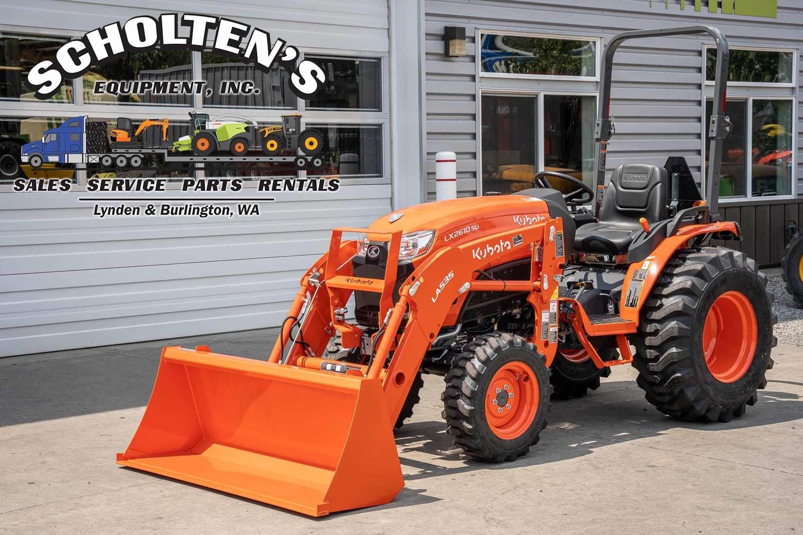 2022 Kubota LX2610SUHSD Tractor For Sale Burlington, WA BSKP1019