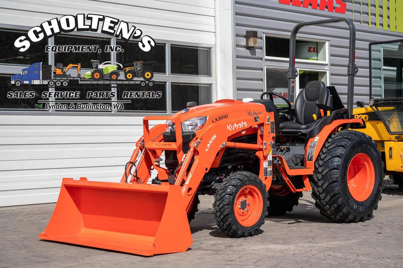 2023 Kubota LX3310HSD Tractor For Sale Lynden, WA SKP1022