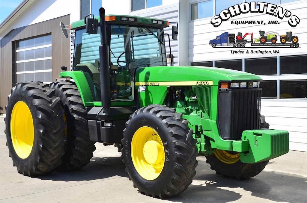 1997 John Deere 8400 Tractor For Sale, 8,567 Hours Lynden, WA 47312