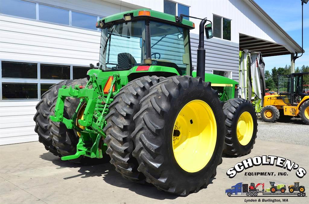 1997 John Deere 8400 Tractor For Sale, 8,567 Hours Lynden, WA 47312