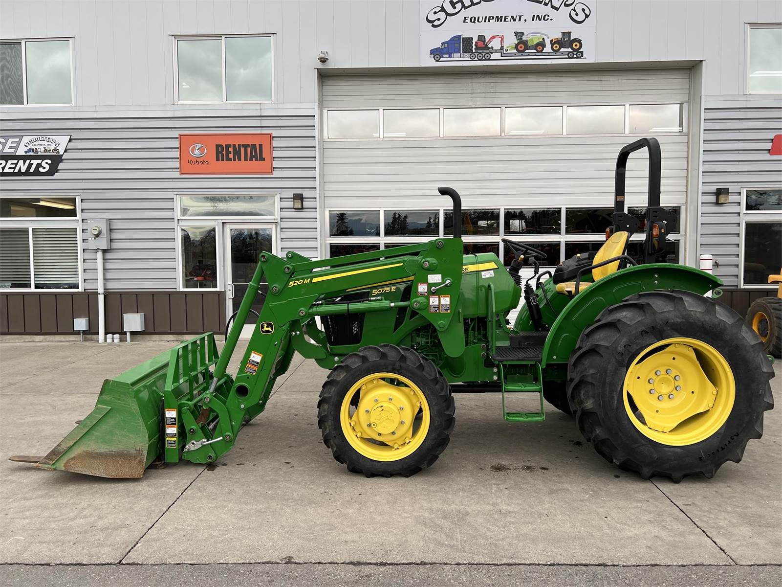 2018 John Deere 5075E Tractor For Sale, 170 Hours Lynden, WA 71251