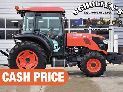 Kubota M4N-071HDC12 4WD Tractor - 92 HP