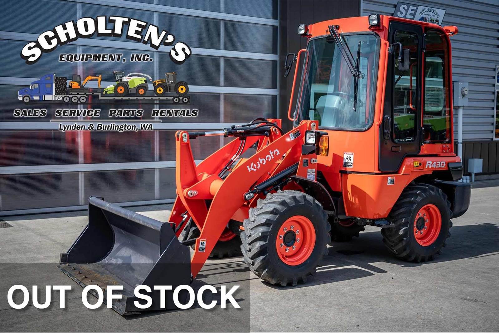 2023 Kubota R430 Wheel Loader For Sale Lynden, WA SKP3071