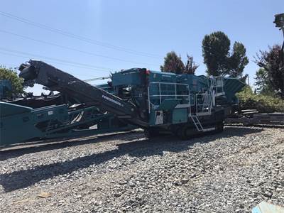 Powerscreen 1000 Maxtrak Mobile Cone Crushing Plant