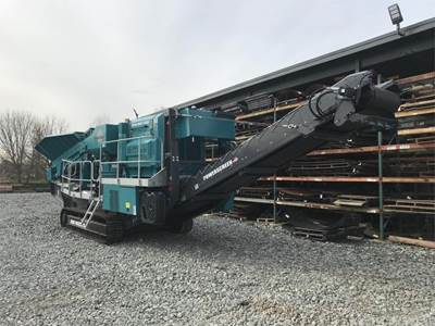 Powerscreen 1000 Maxtrak Mobile Cone Crushing Plant