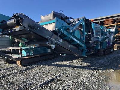 Powerscreen 1000SR Mobile Cone Crushing Plant