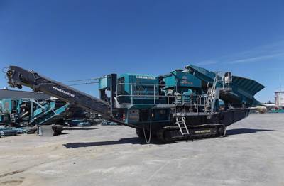 Powerscreen 1300 Maxtrak Mobile Cone Crushing Plant