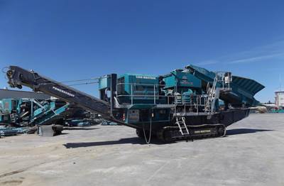 Powerscreen 1300 Maxtrak Mobile Cone Crushing Plant