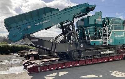 Powerscreen 1150 MAXTRAK Crushing Plant