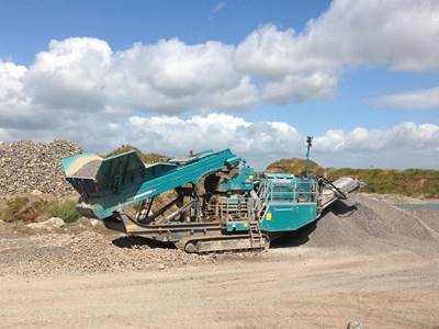 Powerscreen 1150 MAXTRAK Crushing Plant