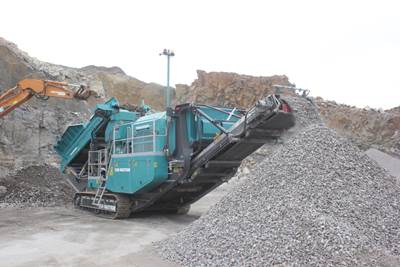 Powerscreen 1150 MAXTRAK Crushing Plant