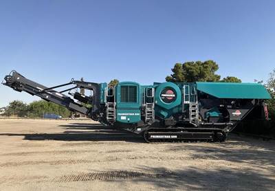 Powerscreen Premiertrak 600 Crushing Plant