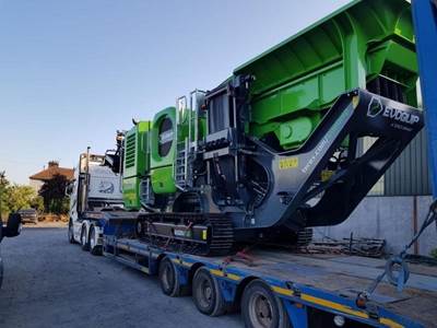 2022 EvoQuip Bison 280 Tracked Jaw Crusher For Sale, 957 Hours