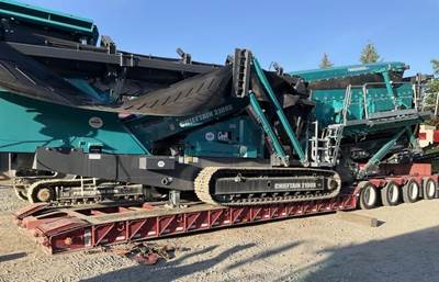 Powerscreen Chieftain 2100X Screening Plant