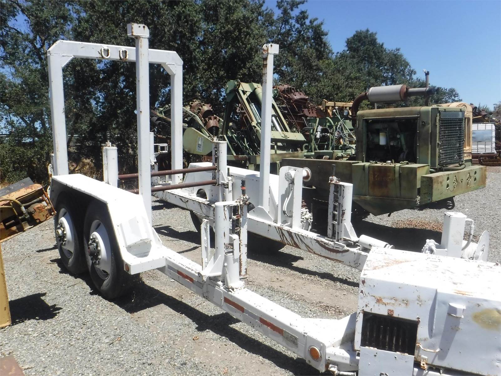 1986 Standard Cable Reel Trailer For Sale Woodland, CA 11507480