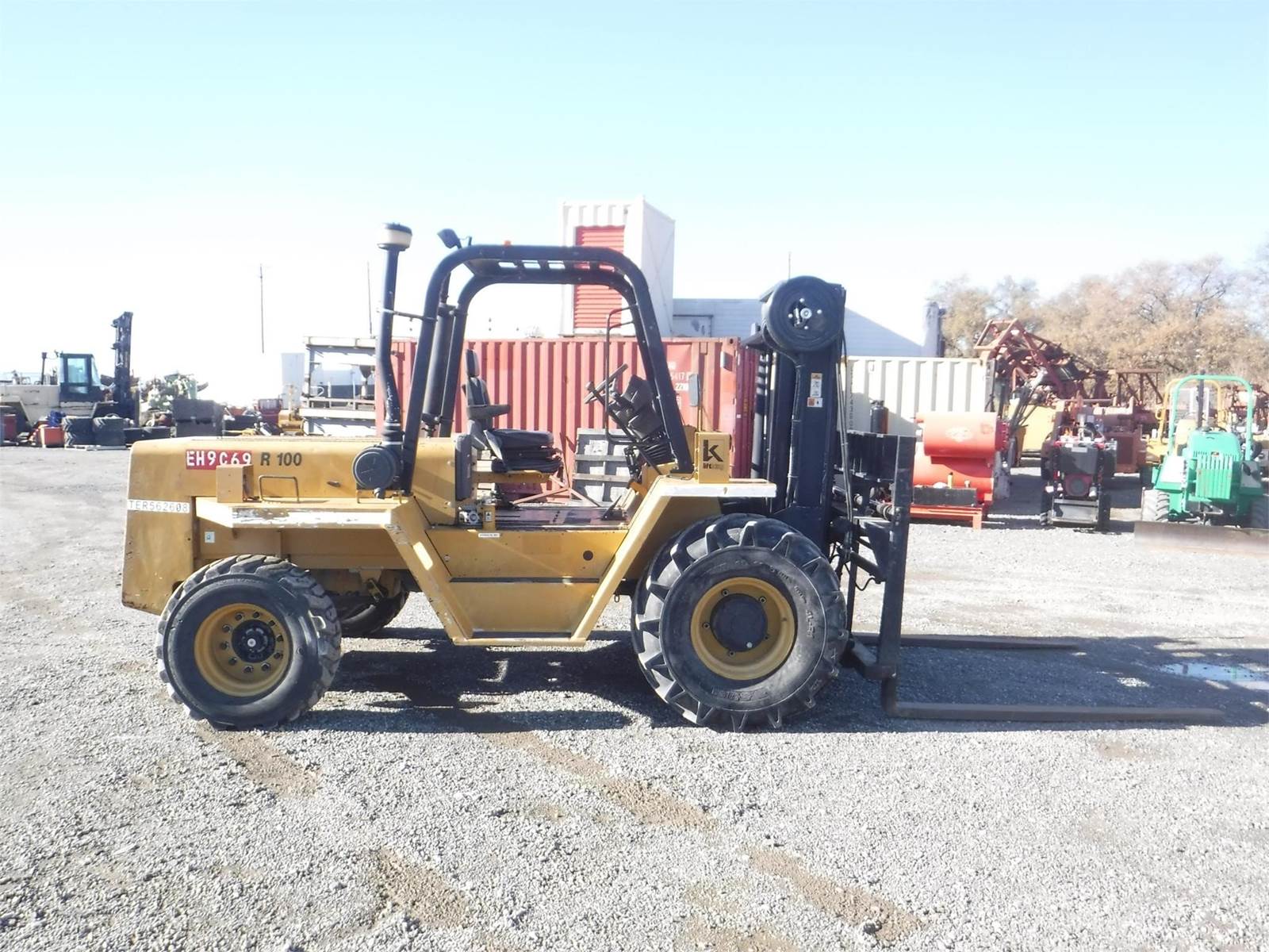 2017 Noble R100 Rough Terrain Forklift For Sale, 1,305 Hours Woodland