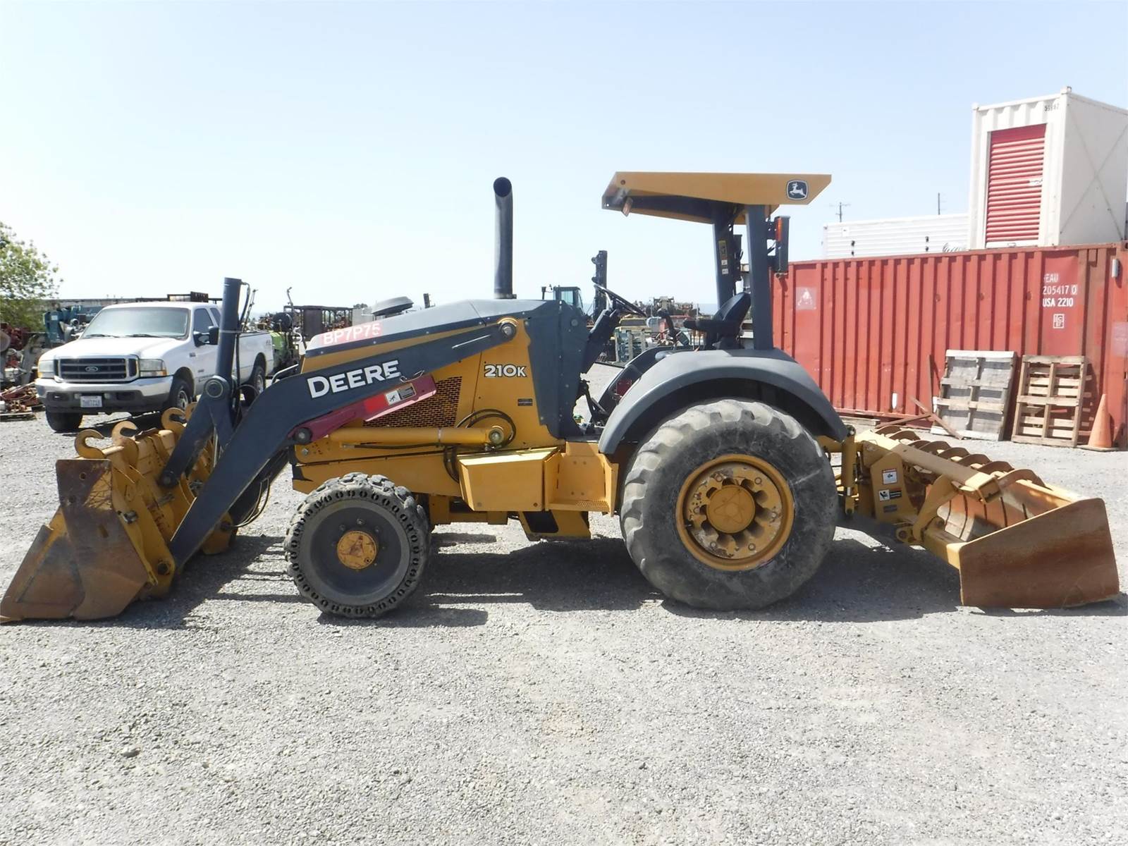 2013 John Deere 210K EP Skip Loader For Sale, 4,733 Hours Woodland