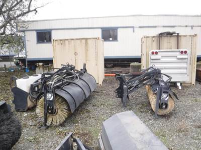 Caterpillar BA30 Sweeper Attachment
