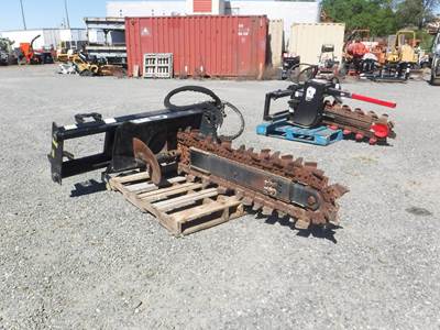 Caterpillar T9B Trencher Attachment