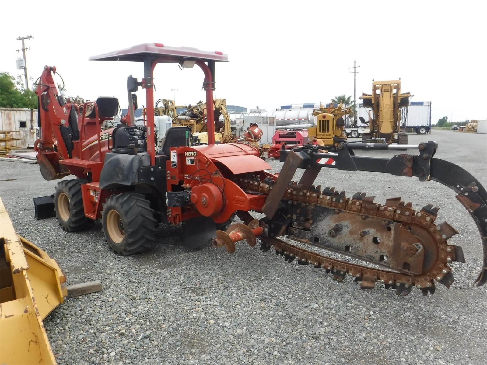 2009 Ditch Witch RT80 Trencher For Sale, 1,358 Hours Woodland, CA