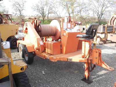 1990 TSE DPT30B Cable Reel Trailer