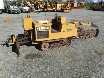 Vermeer T200 Trencher