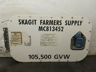 Kenworth T660 Rear Door Assembly