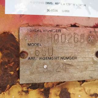 Caterpillar Blade 36-0336 for a CAT JB